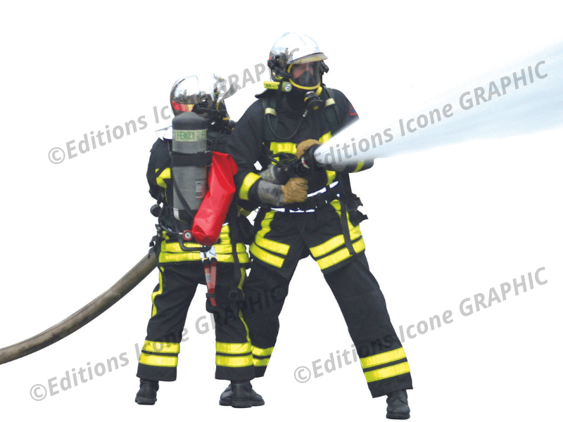 Photo sapeur-pompier volontaire - guide complet devenir pompier ICONE GRAPHIC